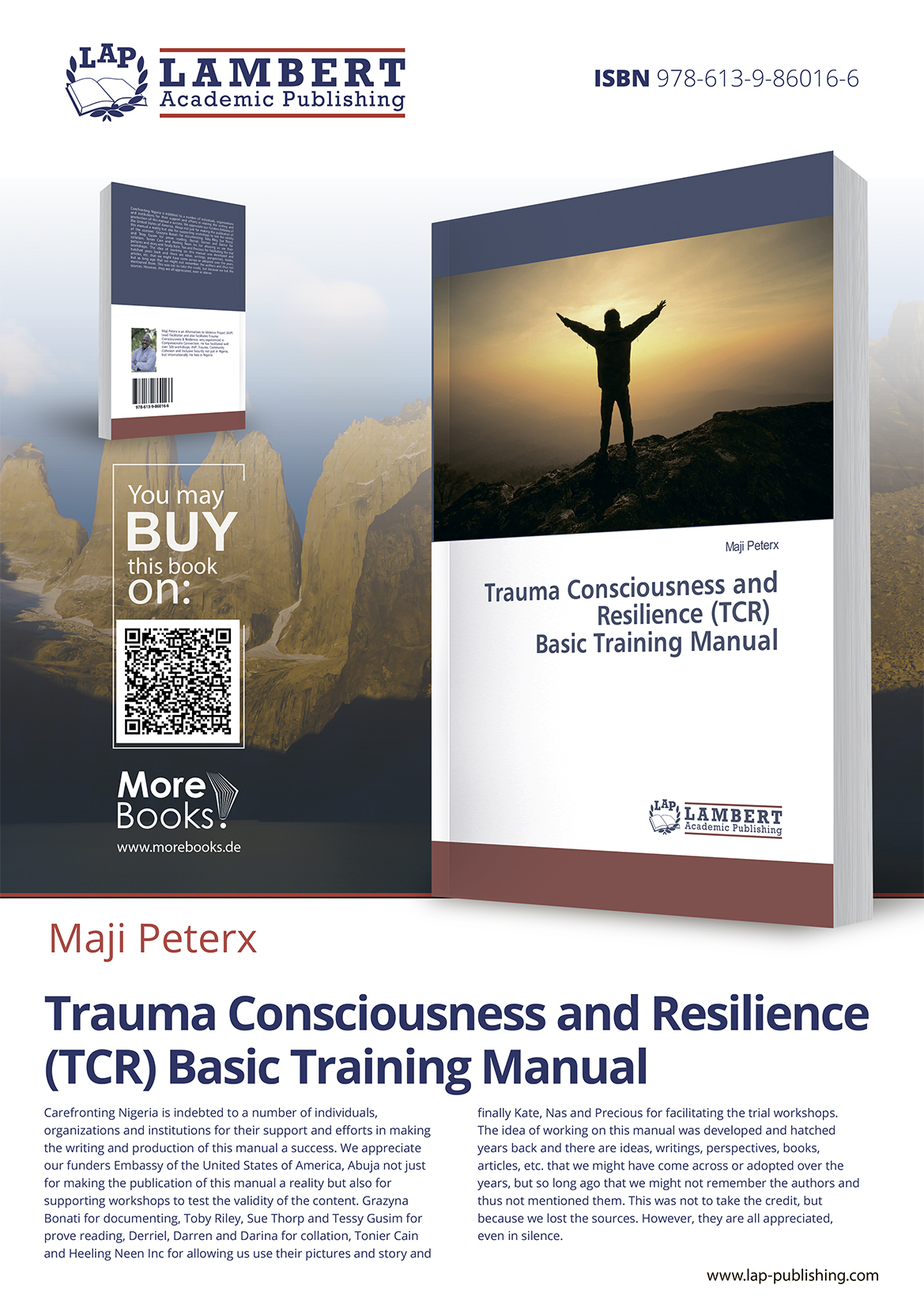 TRAUMA CONSCIOUSNESS AND RESILIENCE (TCR) BASIC TRAINING MANUAL – Carefront